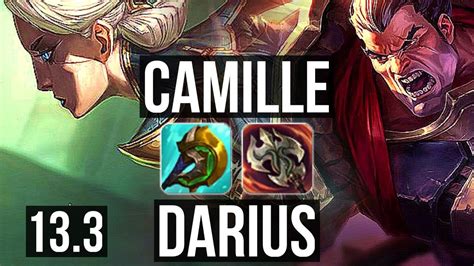 Unfortunately, <strong>Camille</strong> has done a dismal job of countering <strong>Darius</strong>. . Camille vs darius